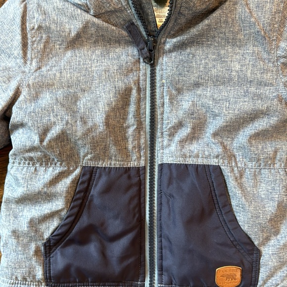 Little Me Baby/Toddler Boy blue winter jacket, size 18 months - Picture 3 of 5